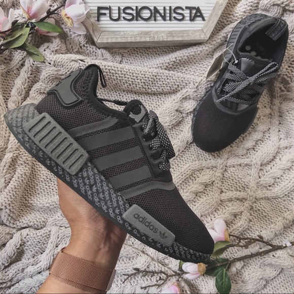 Restocked‼️New Adidas NMD R1 Black Special Edition - Picture 2 of 10